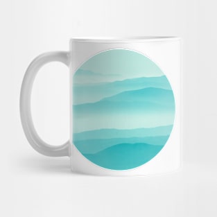 Beautiful blue view Mug